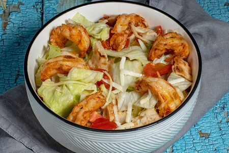 Кесарь с креветками