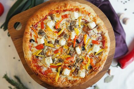 Пицца Вегетарианская из дровяной печи