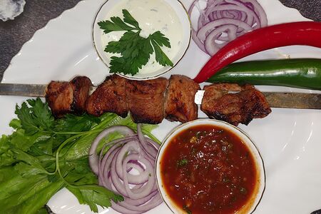 Шашлык cвинoй