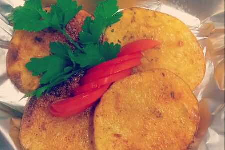 Картофель на углях