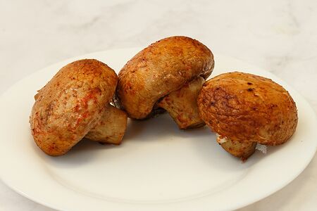 Шампиньоны на углях