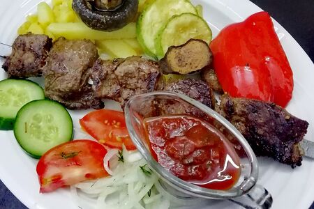 Шашлык из говядины