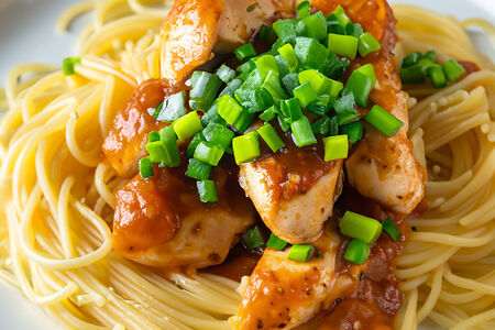 Паста с курицей