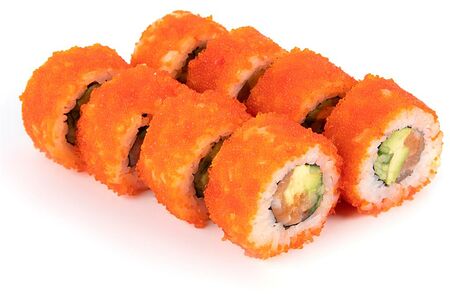 Ролл калифорния с лососем