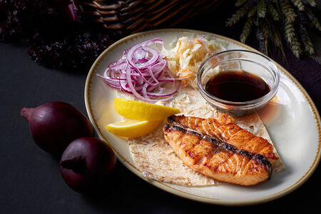 Стейк из семги