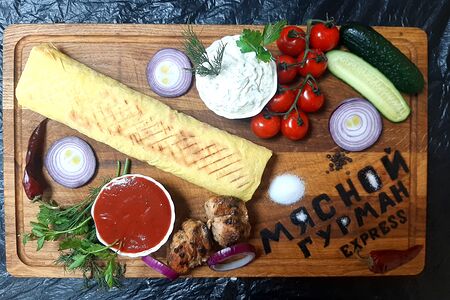 Шаурма с курицей (большая)