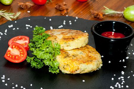 Картофельные зразы с грибами