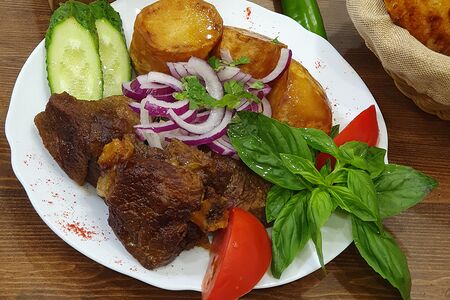 Казан -кебаб с говядиной