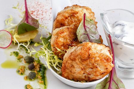 Биточки куриные Ёжики