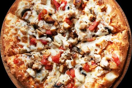 Пицца Курица грибы большая