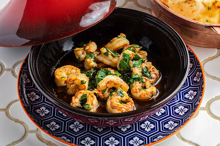 Креветки по-мароккански