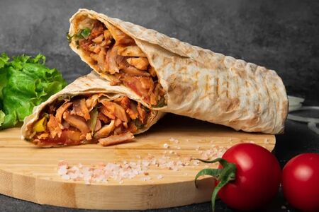 Шаурма с колбаской