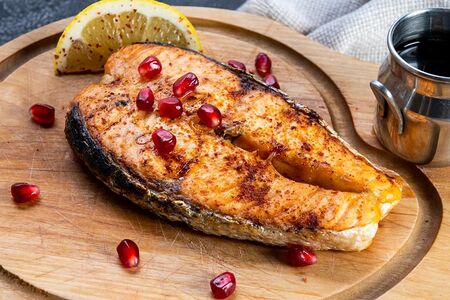 Стейк из семги