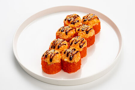 Запеченный ролл Спайси краб