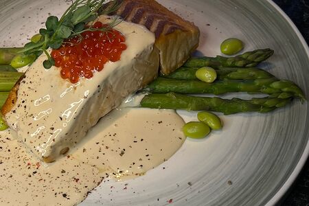 Стейк лосось