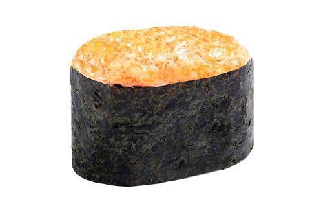 Гункан запеченный с гребешком