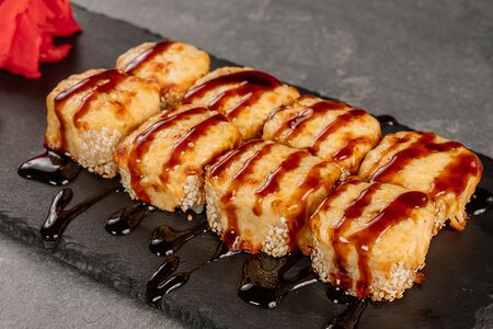 Запеченный ролл Кабуки