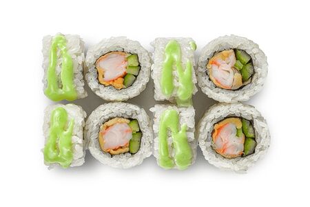 Ролл с креветкой от шефа