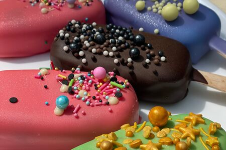 Муссовое пирожное Эскимо