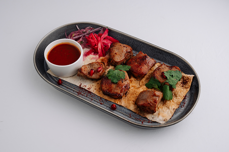 Шашлык из свиной шеи