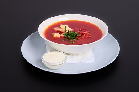 Борщ с курицей