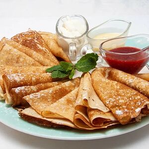 Блинная тарелка