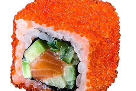 Ролл Калифорния с лососем