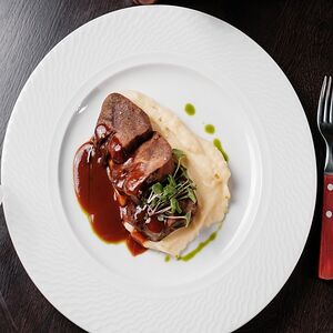 Копченый говяжий язык на гриле