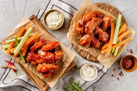 Куриные крылья барбекю