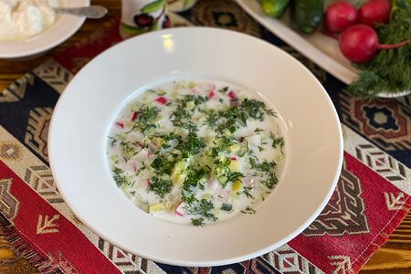 Окрошка на мацони