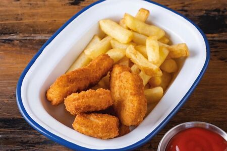 Нагеттсы с фри