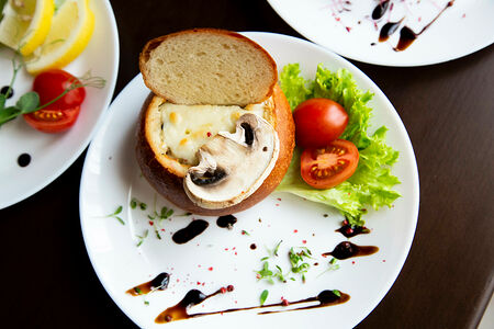 Жюльен с грибами