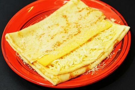 Блин четыре сыра