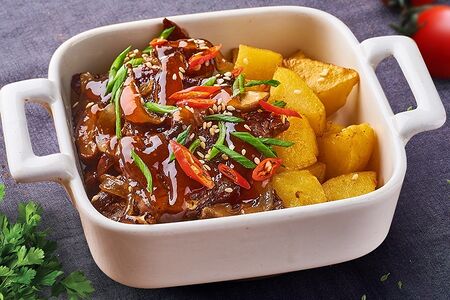 Говядина с картофелем