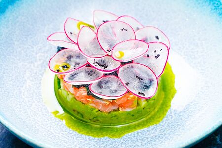 Тартар из лосося