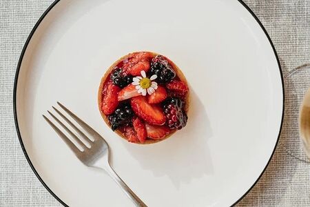 Ягодная тарталетка