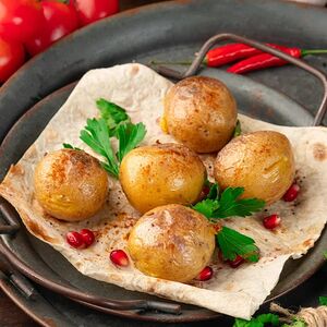 Картофель на углях