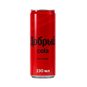 Добрый Кола без сахара M