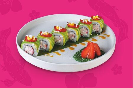 Ролл Авокадо с крабом