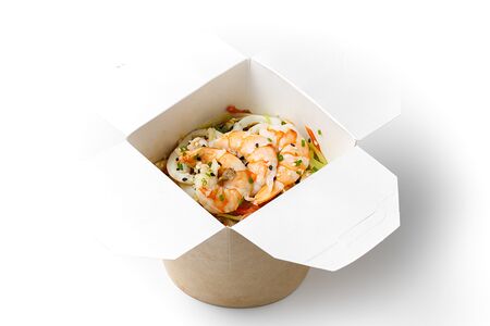 Wok Фунчоза с морепродуктами