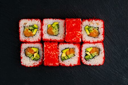 Калифорния с лососем