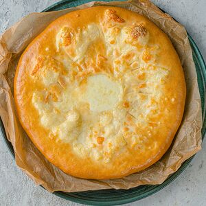 Пирог с картофелем и сулугуни