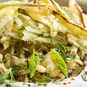 Кабачки в кляре