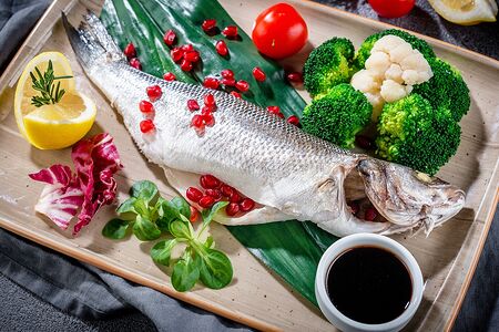 Форель на пару