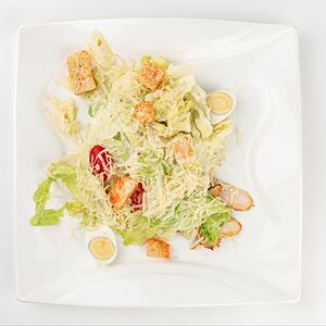 Цезарь с семгой