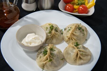 Манты с говядиной