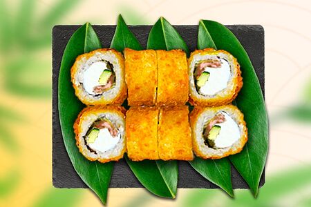 Ролл Темпура с беконом