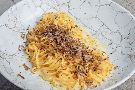 Паста с трюфелем и пармезаном