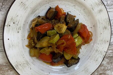 Салат из печёных овощей