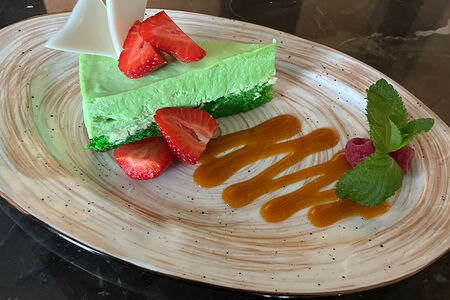 Лаймовый чизкейк